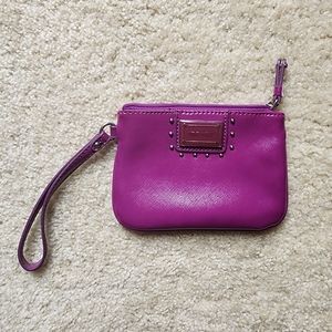 NWOT Nine West Purple Wristlet